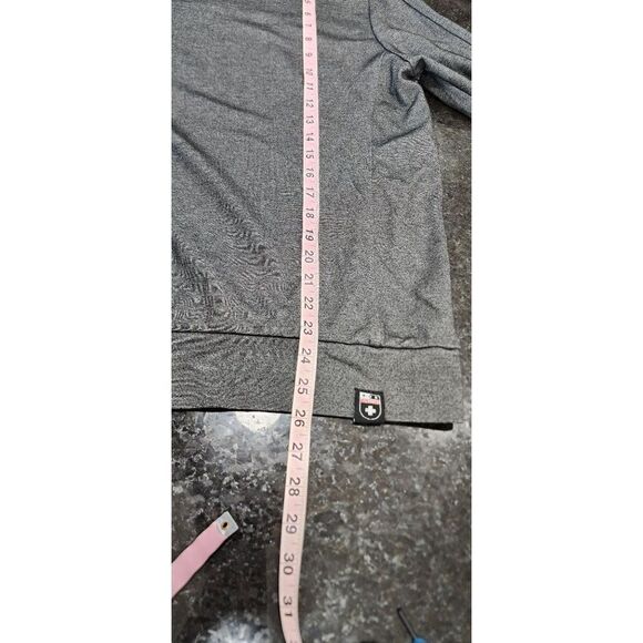 Men's Pullover Montfort Medium Grey Hoodie - Picture 3 of 7